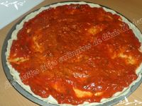 Pizza fine, croquante et express