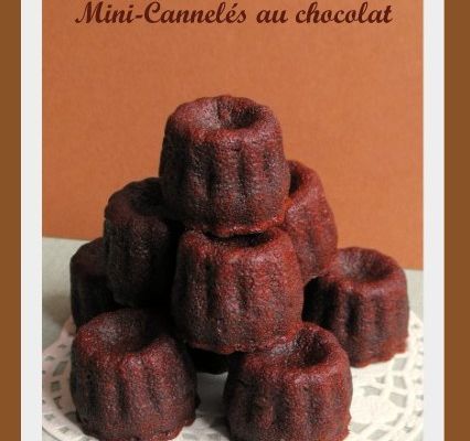 Mini-Cannelés chocolat