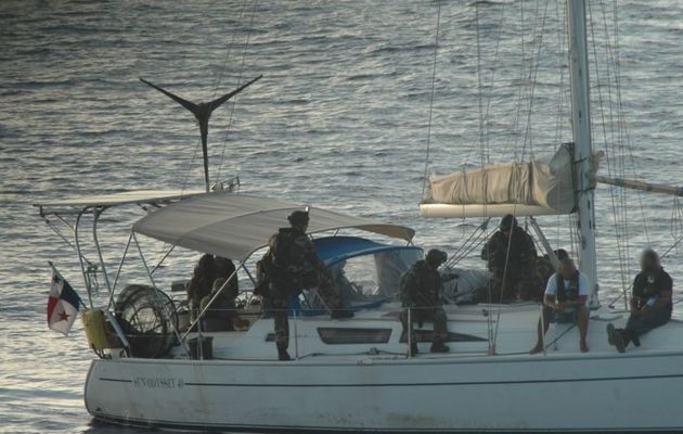 Saisie record de cocaïne à bord d'un voilier en Polynésie