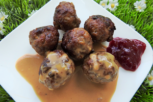 BOULETTES DE VIANDE A LA SUEDOISE (thermomix)