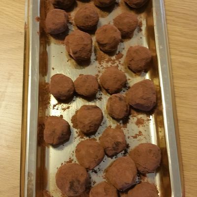 Les truffes au chocolat maison