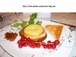 Foie gras au pain d'épices et à la pomme