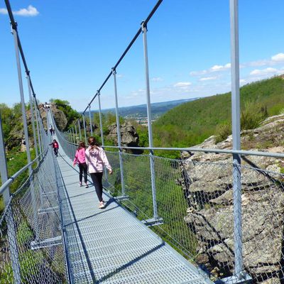 La passerelle de Mazamet.