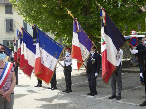 Cérémonie commémoration du 8 mai à St Ismier