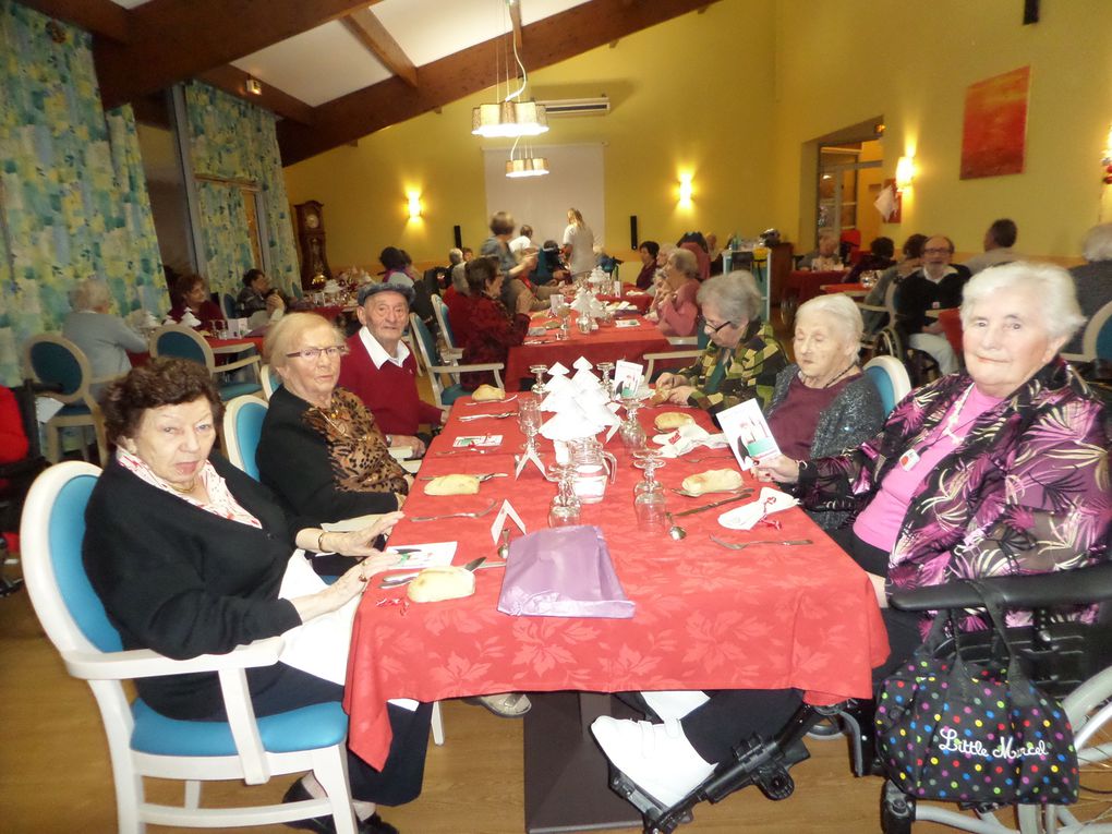 repas de reveillon de Noël et repas de Noël 