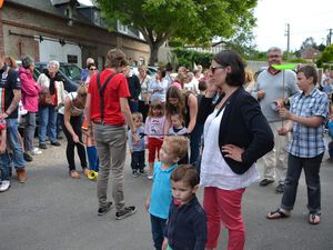 28 juin - Le chapiteau et les démonstrations de cirque à l'Auberge