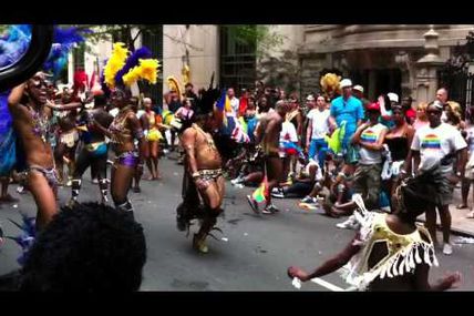 Caribbean Dancers at the NYC 2011 Pride Parade