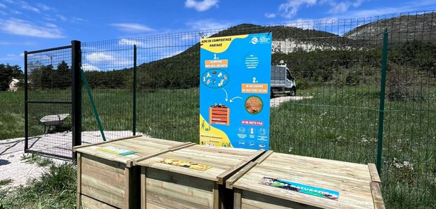 La Communauté de Communes Alpes Provence Verdon (CCAPV) s'engage pour le compostage : un nouveau site à Peyroules !