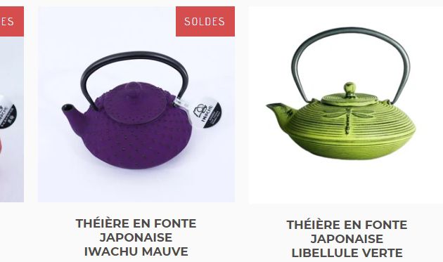 Boutique en ligne sur les théières et accessoires à thé