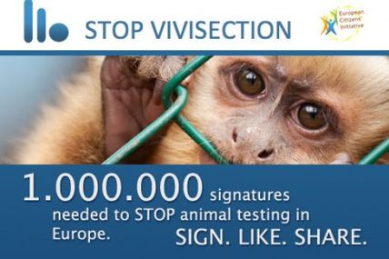 1.031.639 de signatures pour STOP VIVISECTION!