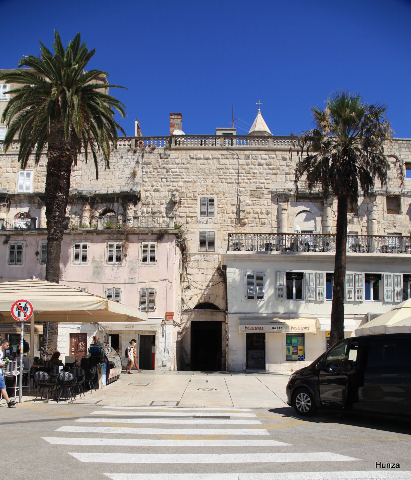 Split, Porte de Bronze du palais de Dioclétien