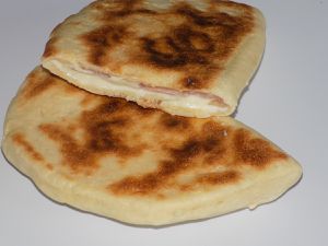 Naans jambon/mozzarella