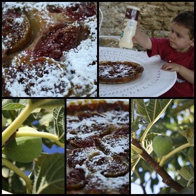 Ma p'tite cuisine des vacances: clafoutis aux figues fraiches