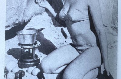 La cuisine naturiste de Robert J. Courtine :  La friture d'équilles - Revue Naturiste Internationale n°7 d'août 1956