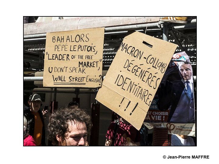 La fête à Macron est le nom donné par les organisateurs de la manifestation qui s'est déroulée à Paris le 5 mai 2018 dans une ambiance festive entre la place de l'Opéra et de la Bastille.