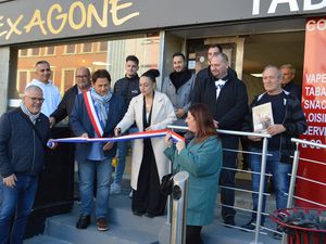 Inauguration de l'HEXAGONE, rue Clemenceau à Algrange