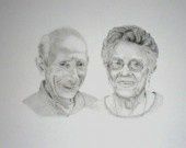 Grâce à une photo de bonne qualité quelle que soit sa taille, je peux faire un portrait au crayon graphite.Je suis capable de dessiner des animaux, des personnes, des objets ou des bâtiments...contactez moi pour plus de renseignements ! Un portra