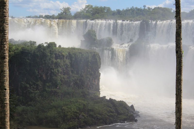 Les chutes d'IGUAZU- Argentine : La partie inférieure