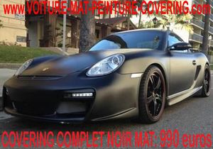 prix peinture complete voiture, peinture integrale voiture prix, prix  peinture integrale voiture - Covering Peinture Noire Mate