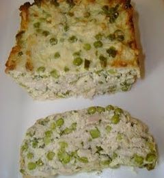 Terrine de petits pois et poulet