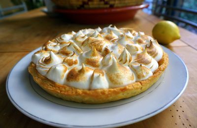 Tarte au citron meringuée 