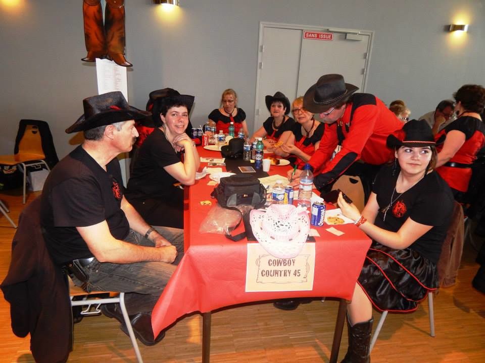 Bal des Cowboy country 45 à St Geneviève des Bois le 8 mars 2015