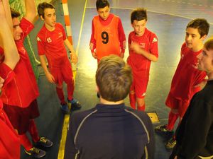 Champions d'académie en futsal