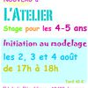 Stages Atelier Terre pour les 4-5ans