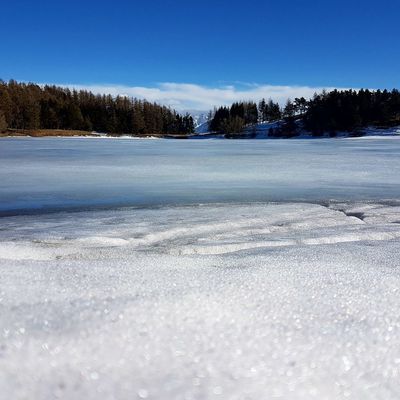 Lac des Barbeyroux   Le 24 février 2017