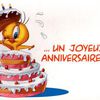 Bon anniversaire