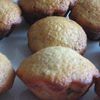 Muffins aux pépites de chocolat et nougatine