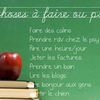 Liste des choses à faire ou pas