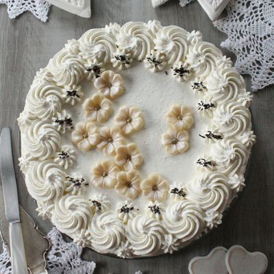 Gâteau Infiniment Vanille inspiré de Pierre Hermé 