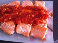 Filet de saumon au combava dukan