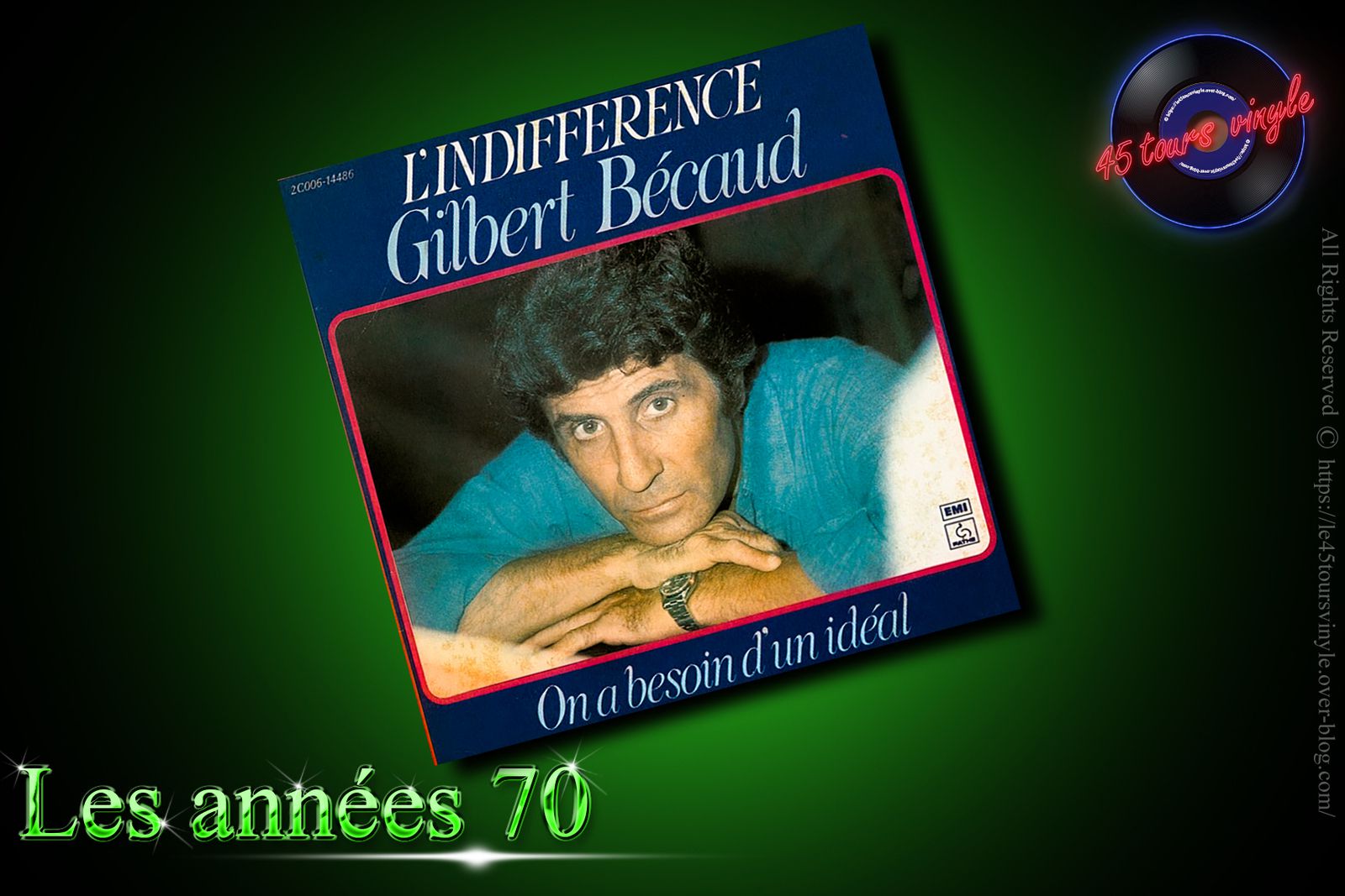 Gilbert Bécaud - L'Indifférence (1977)
