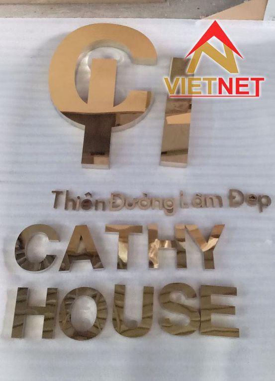 Bảng hiệu Cathy House