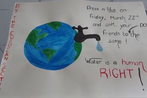 The 'World Water Day' posters