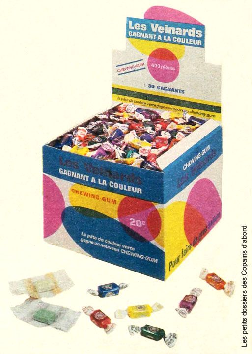 Les chewing-gums des années 70-80 par Nath-Didile - Les petits dossiers des  Copains d'abord