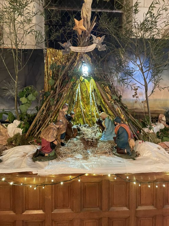 La crèche de l'église de Chaumont-sur-Loire  2024