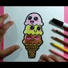 Como dibujar un helado kawaii paso a paso 5