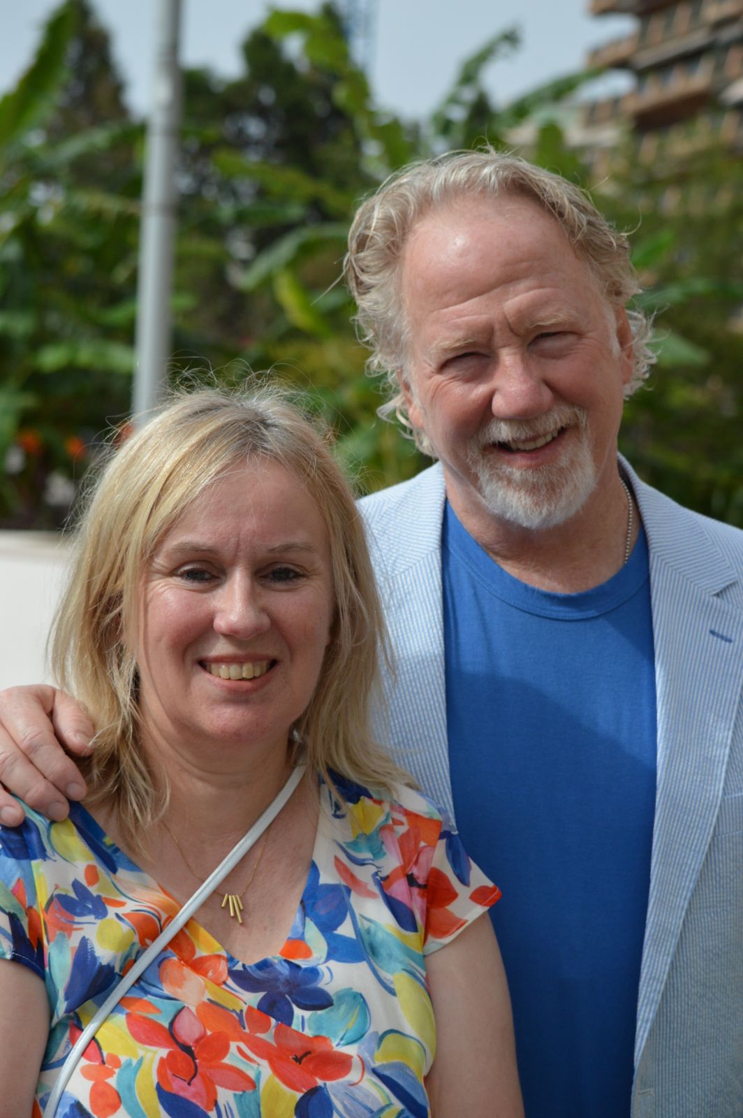 Avec Timothy Busfield, le mari de Melissa Gilbert.