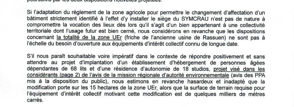 Enquête publique sur la 2ème modification du PLU d’ISTRES, notre lettre d'observations !