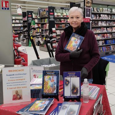 Dédicaces au centre Culturel de Leclerc Limoux 