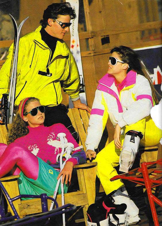 Le fluo, la mode ensoleillée des années 80 par Nath-Didile - Les