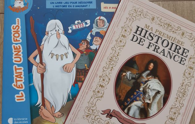 Deux livres d'Histoire chez La librairie des écoles 