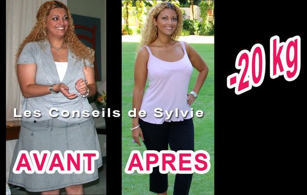 Avant apres 10 kg régime femme