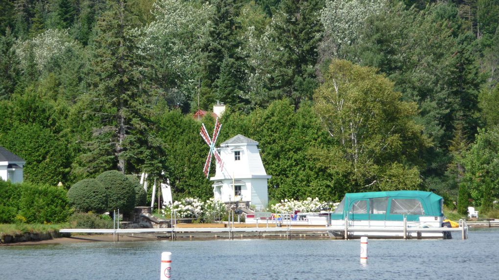 Ballade et patie de peche sur le lac Saint Adolph d'Howard