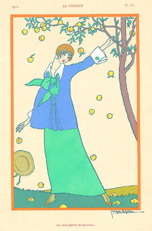 Modes et Manières d'Aujourd'hui. -1/. - Illustrations - G Lepape - 1912