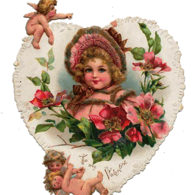 vintage coeurs - love