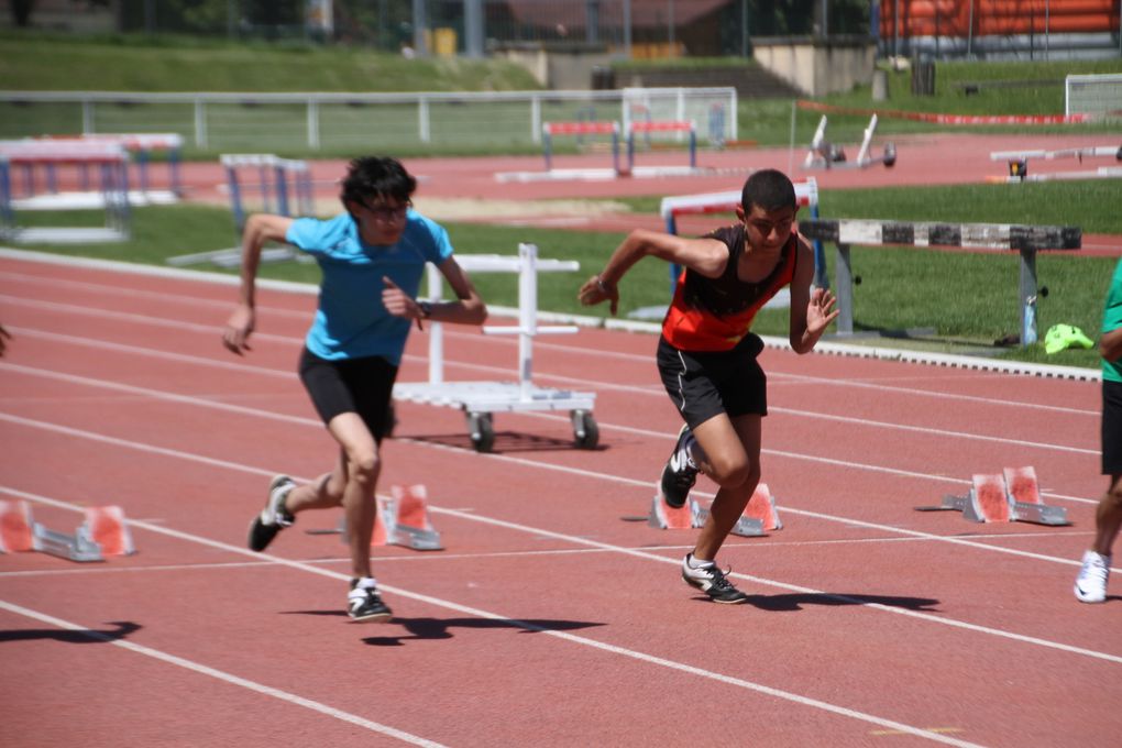 Camille Moulard et Marion Peju médaillées aux championnats du Rhône minimes